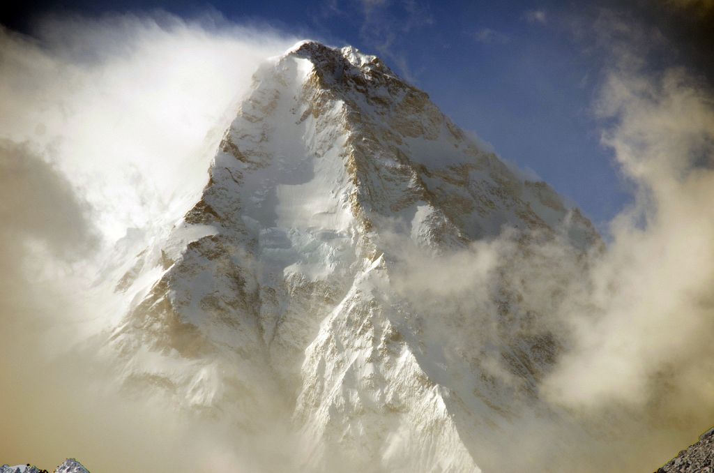 13 K2 North Face Morning On The Trek To K2 Intermediate Base Camp